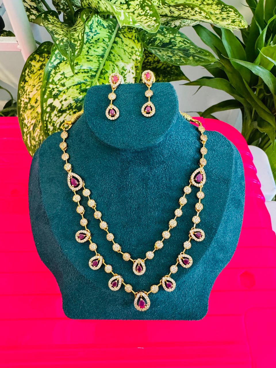 Layered AD Necklace