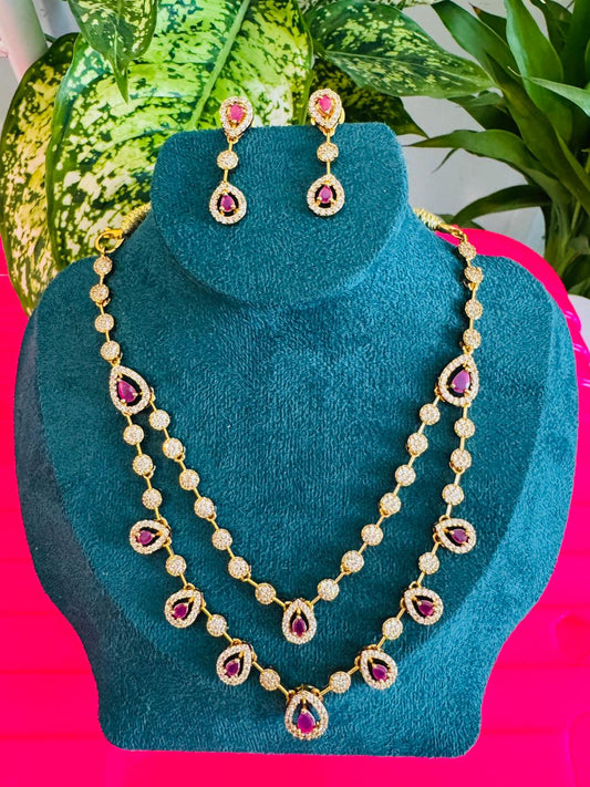 Layered AD Necklace